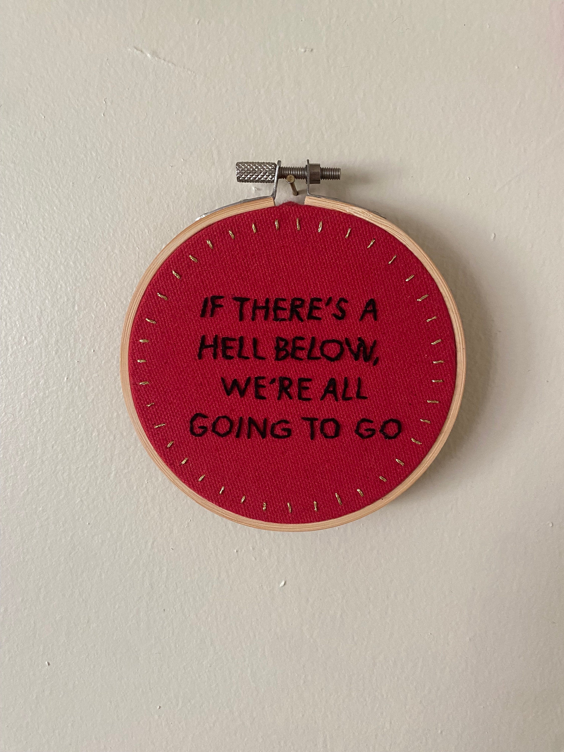 Custom Embroidery Hoop
