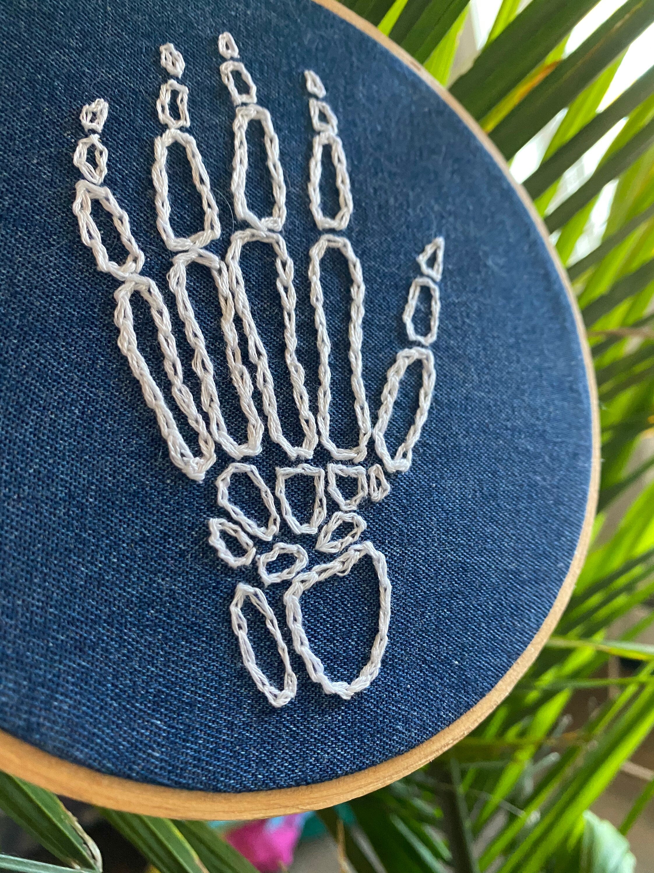 Skeleton Embroidery